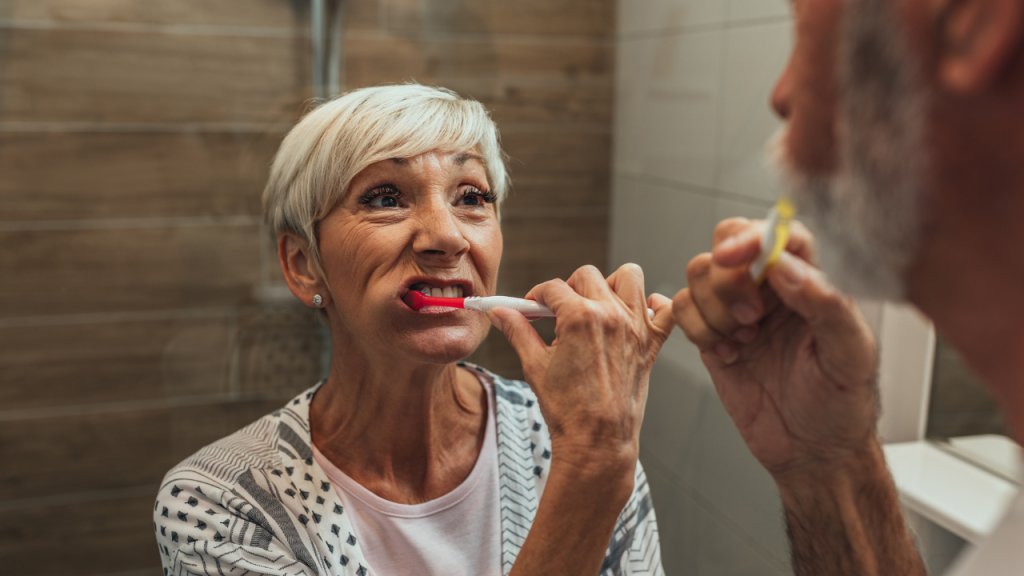 Transfers and oral hygiene